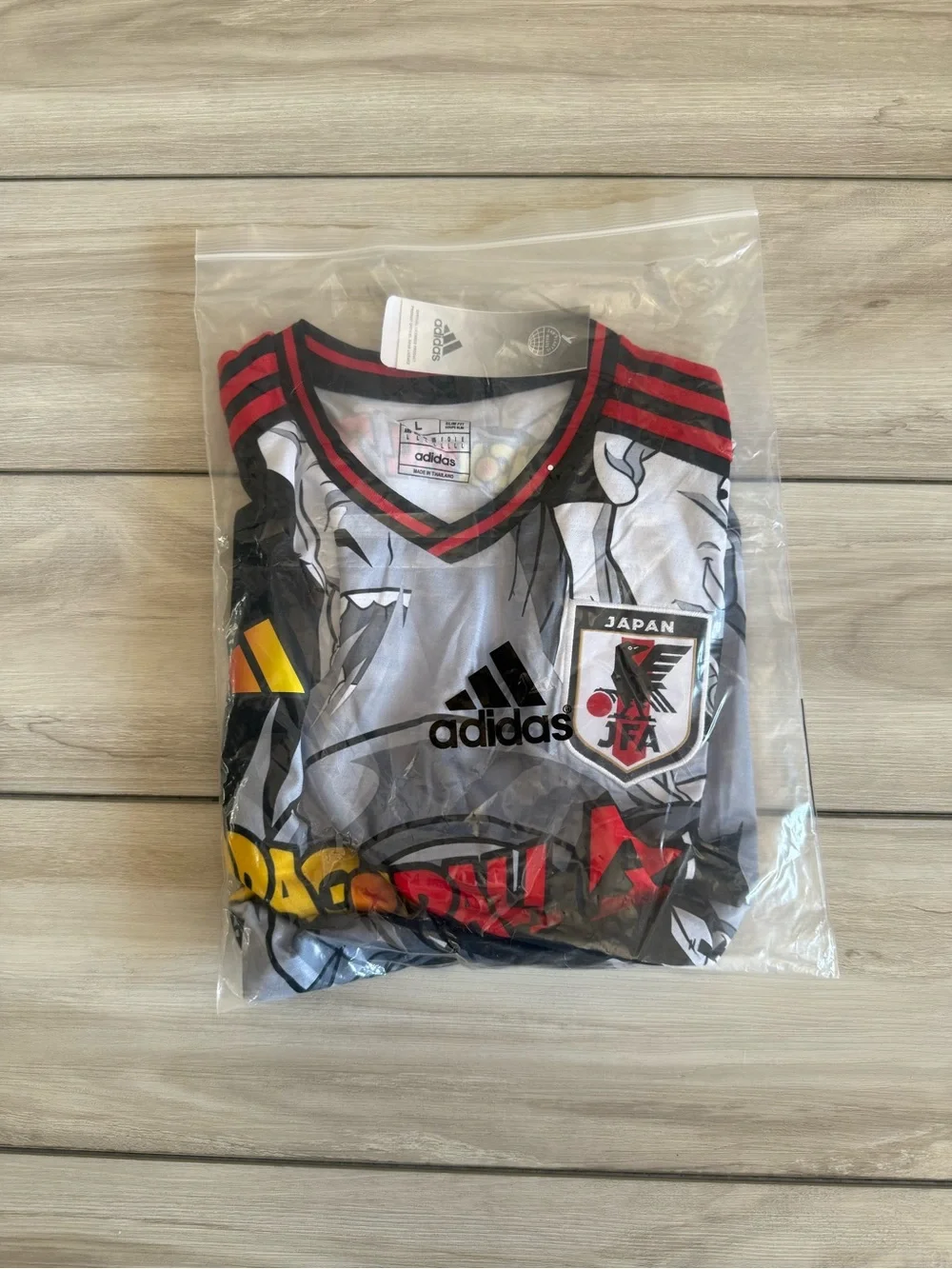 Adidas Japan X Dragon Ballz Special Black Edition Jersey Large NWT IN PACKAGE